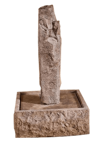 Thumbnail for Sedona Rock Outdoor Cast Stone Garden Fountain-Large Fountain Tuscan