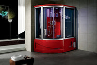 Thumbnail for Maya Bath Siena-Red-Right Steam Shower Steam Shower Maya Bath