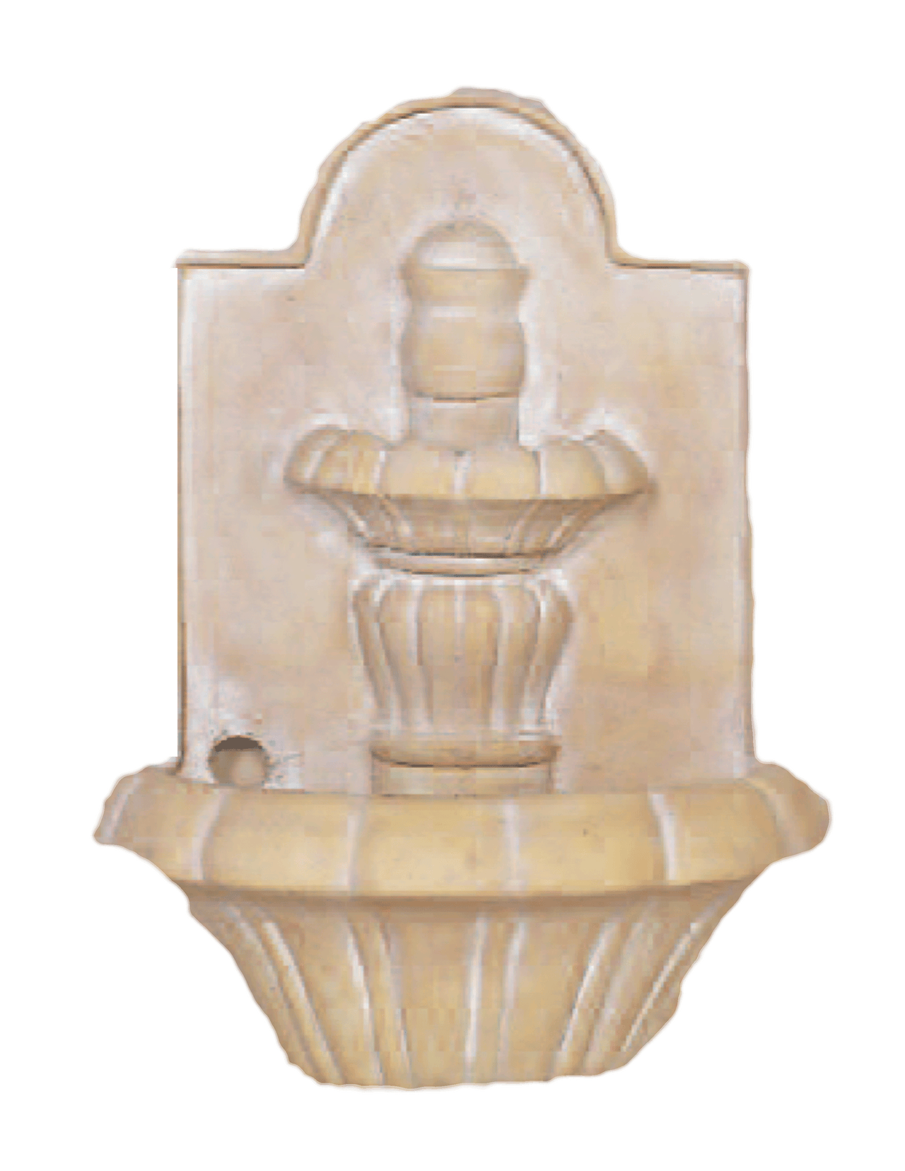 Spanish Wall Cast Stone Outdoor Garden Fountains Fountain Tuscan