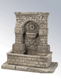 Thumbnail for Spqr Cast Stone Outdoor Garden Fountains with Step Fountain Tuscan