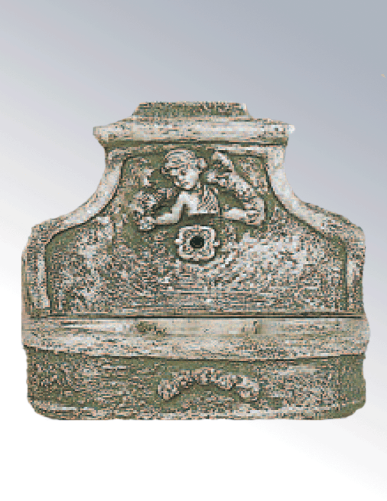 Spring Angel Cast Stone Outdoor Garden Fountain Fountain Tuscan