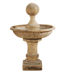 Thumbnail for Stratos Outdoor Cast Stone Garden Fountain Fountain Tuscan