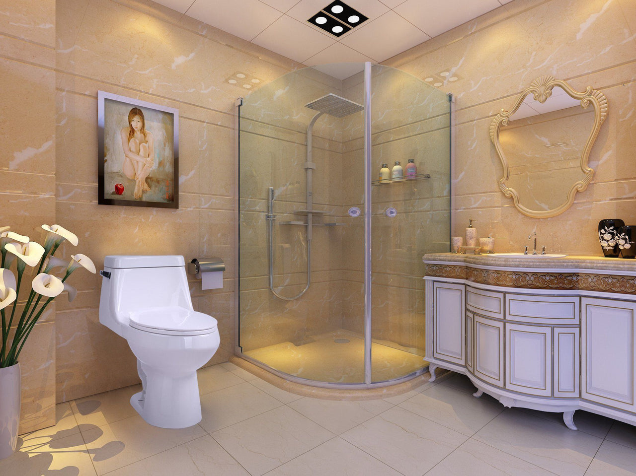 ANZZI Zeus T1-AZ058 Toilets Toilets ANZZI