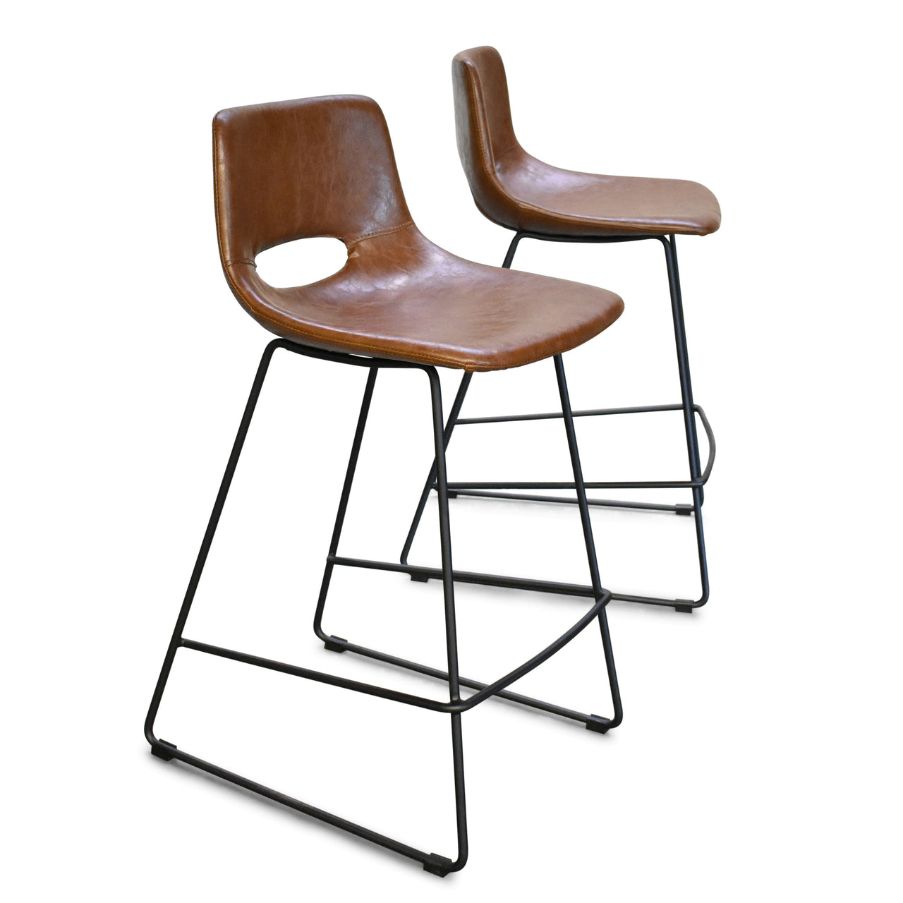 Thompson 25 in. Counter Stool - Set of 2 Counter Stool Gingko