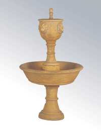 Thumbnail for Tiberina Cast Stone Outdoor Garden Fountains Fountain Tuscan