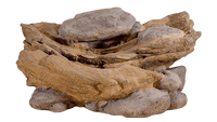 Thumbnail for Timber Rock Falls Outdoor Cast Stone Garden Fountain Fountain Tuscan