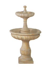 Thumbnail for Tivoli Fountain Cast Stone Outdoor Garden Fountains Fountain Tuscan