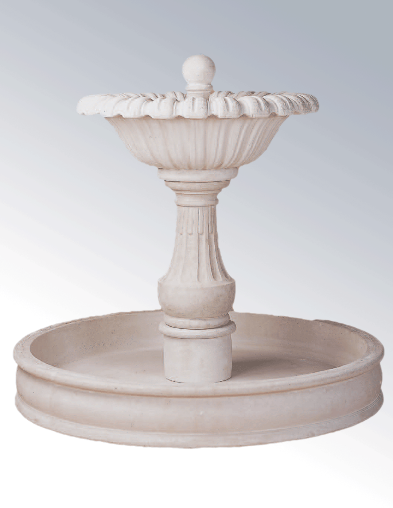 Toscana Pond Outdoor Cast Stone Garden Fountain Fountain Tuscan
