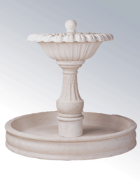 Thumbnail for Toscana Pond Outdoor Cast Stone Garden Fountain Fountain Tuscan