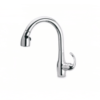 Thumbnail for Latoscana CAPW591 Kitchen Faucet in Brushed Nickel Finish Kitchen faucet Latoscana 