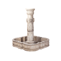 Thumbnail for Villa Ada Outdoor Cast Stone Garden Fountain With Spout Fountain Tuscan