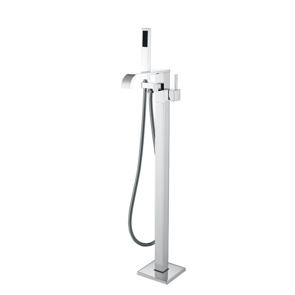 ANZZI Angel Series FS-AZ0044CH Freestanding Faucet Tub Filler ANZZI 