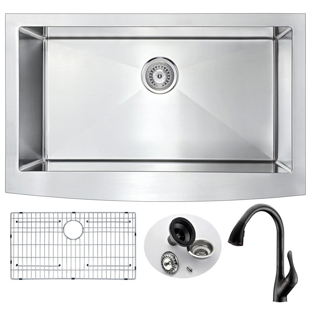 ANZZI ELYSIAN Series KAZ3620-031O Kitchen Sink Kitchen Sink ANZZI