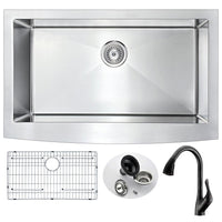 Thumbnail for ANZZI ELYSIAN Series KAZ3620-031O Kitchen Sink Kitchen Sink ANZZI