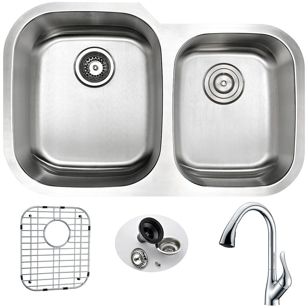 ANZZI MOORE Series KAZ3220-031 Kitchen Sink Kitchen Sink ANZZI