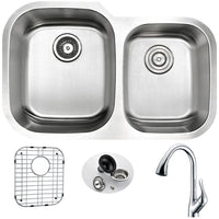 Thumbnail for ANZZI MOORE Series KAZ3220-031 Kitchen Sink Kitchen Sink ANZZI