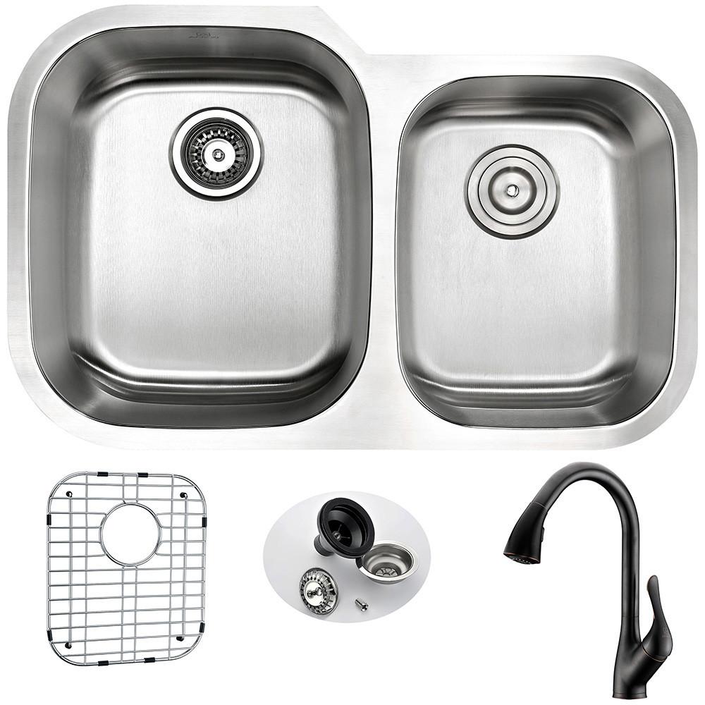 ANZZI MOORE Series KAZ3220-031O Kitchen Sink Kitchen Sink ANZZI