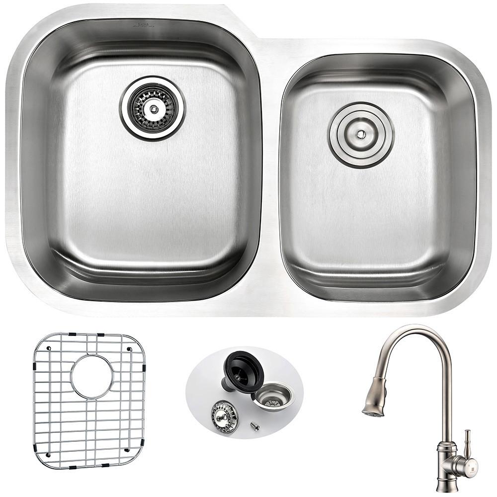 ANZZI MOORE Series KAZ3220-130 Kitchen Sink Kitchen Sink ANZZI
