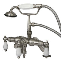 Thumbnail for Kingston Brass Vintage Deck Mount Clawfoot Tub Filler with Hand Shower Clawfoot Tub Filler Kingston Brass