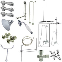 Thumbnail for Kingston Brass Vintage Clawfoot Tub Package with 22