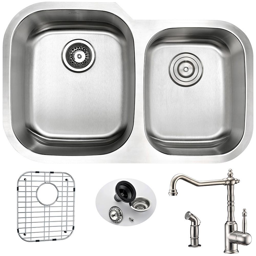 ANZZI MOORE Series KAZ3220-108 Kitchen Sink Kitchen Sink ANZZI