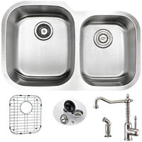Thumbnail for ANZZI MOORE Series KAZ3220-108 Kitchen Sink Kitchen Sink ANZZI