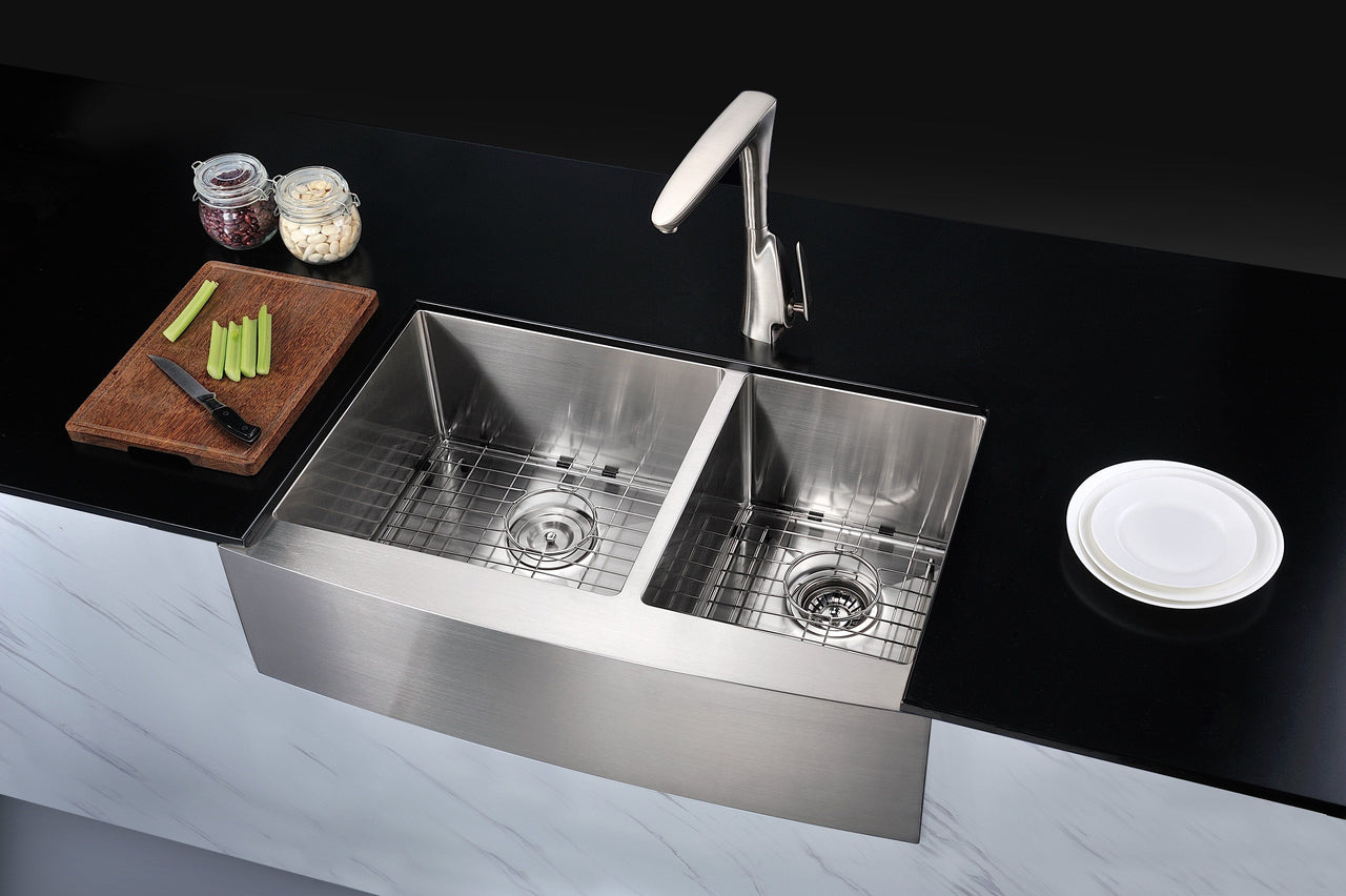 ANZZI ELYSIAN Series K-AZ3320-4A Kitchen Sink Kitchen Sink ANZZI