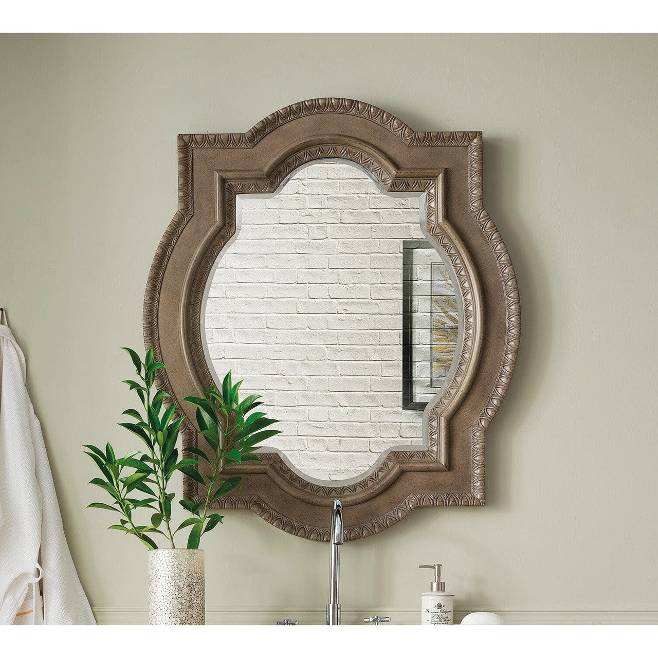 James Martin Castilian 35" Double Arch Mirror Mirrors James Martin