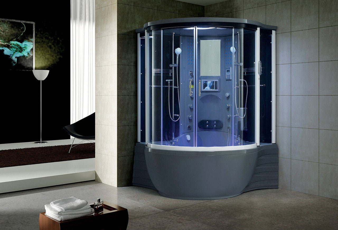 Maya Bath Florence-Gray Steam Shower Steam Shower Maya Bath