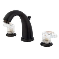 Thumbnail for Kingston Brass GKB985ALL Water Saving Victorian Widespread Lavatory Faucet, Oil Rubbed Bronze Bathroom Faucet Kingston Brass
