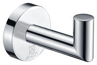 Thumbnail for Caster 2 Series Robe Hook in Polished Chrome bath towel hooks ANZZI 