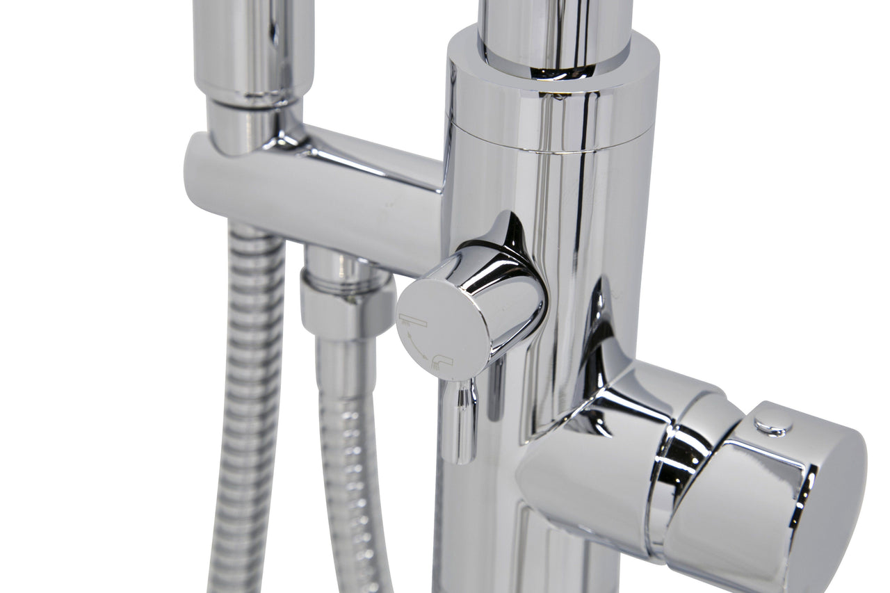 ANZZI Kros FS-AZ0025CH Tub Filler Tub Filler ANZZI
