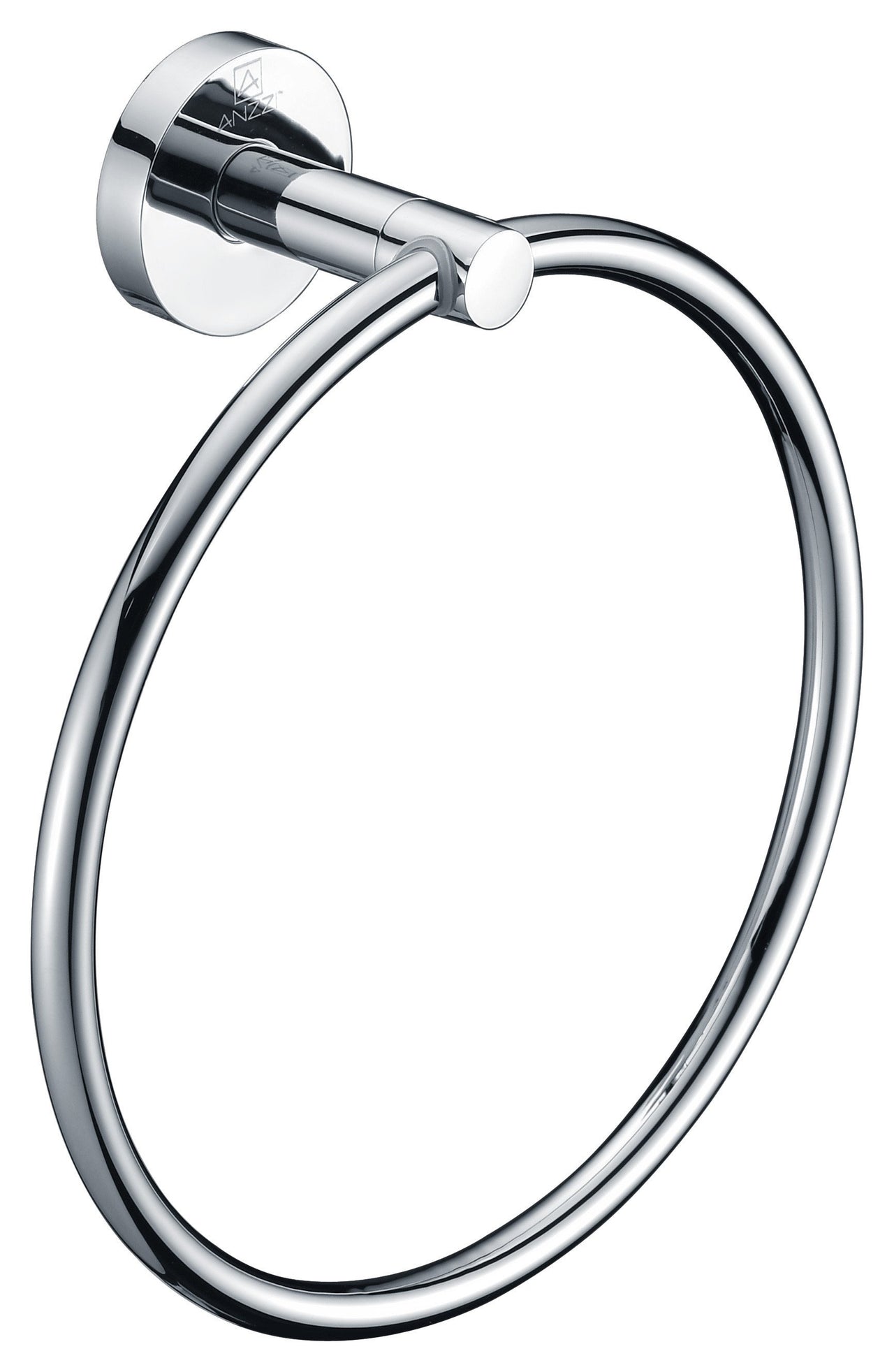 ANZZI Caster Series Towel Ring in Polished Chrome Towel Ring ANZZI 