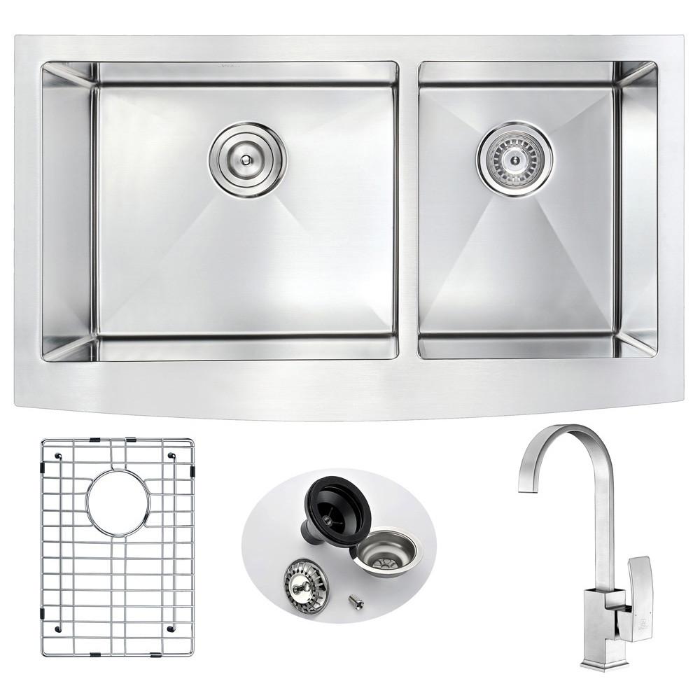 ANZZI ELYSIAN Series KAZ3320-035B Kitchen Sink Kitchen Sink ANZZI