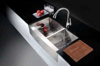 Thumbnail for ANZZI ELYSIAN Series K-AZ3620-3A Kitchen Sink Kitchen Sink ANZZI