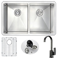 Thumbnail for ANZZI VANGUARD Series K32192A-035O Kitchen Sink Kitchen Sink ANZZI