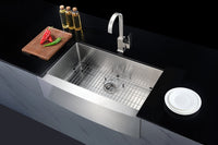Thumbnail for ANZZI ELYSIAN Series K-AZ3320-1A Kitchen Sink Kitchen Sink ANZZI