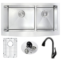 Thumbnail for ANZZI ELYSIAN Series KAZ3320-031O Kitchen Sink Kitchen Sink ANZZI