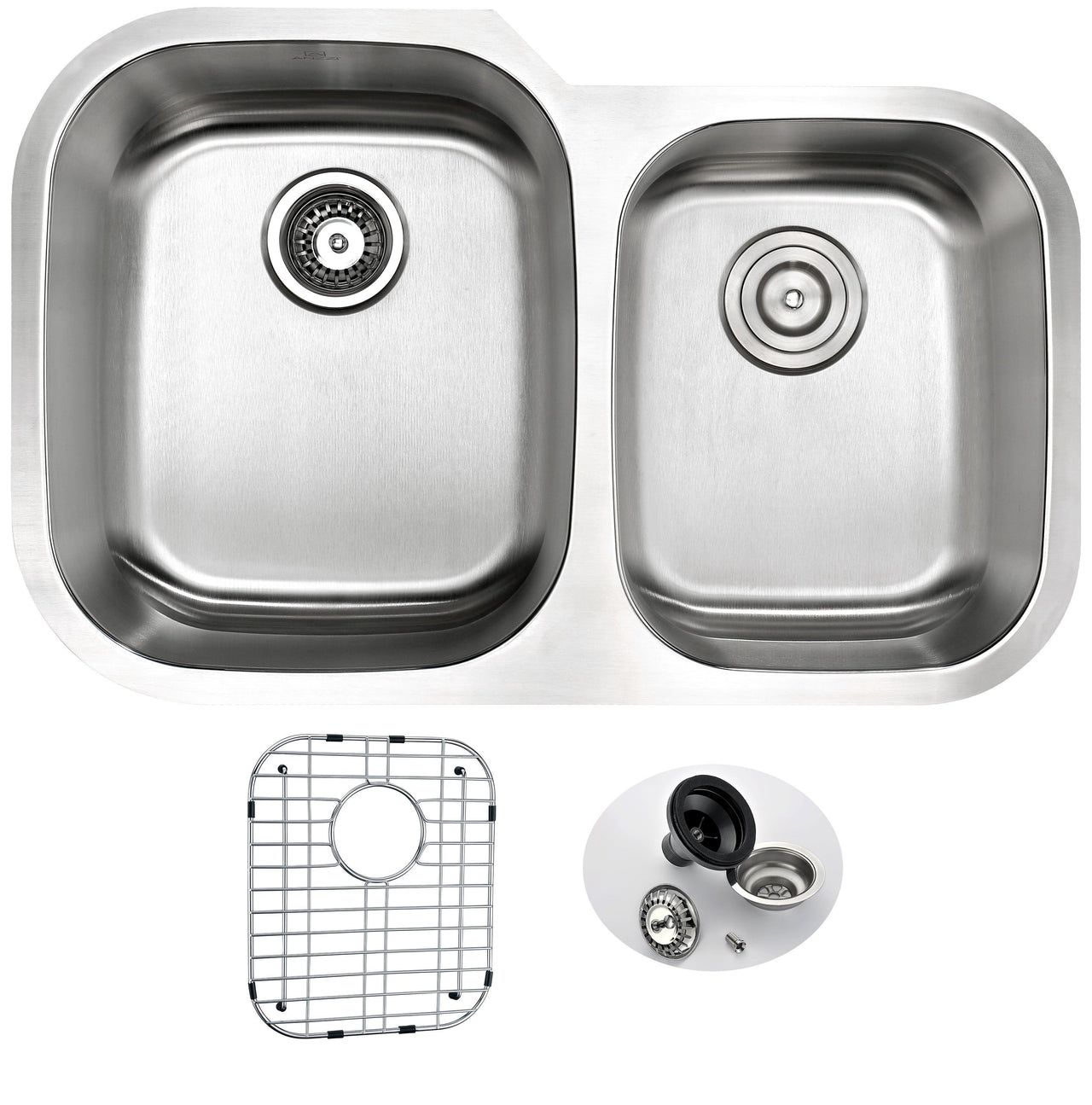 ANZZI MOORE Series KAZ3220-035B Kitchen Sink Kitchen Sink ANZZI