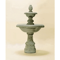 Thumbnail for Newcastle Short Cast Stone Outdoor Garden Fountain Fountain Tuscan