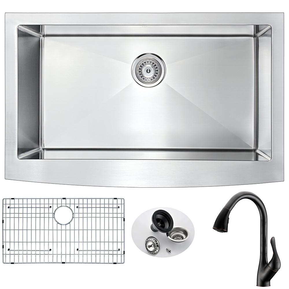 ANZZI ELYSIAN Series K33201A-031O Kitchen Sink Kitchen Sink ANZZI