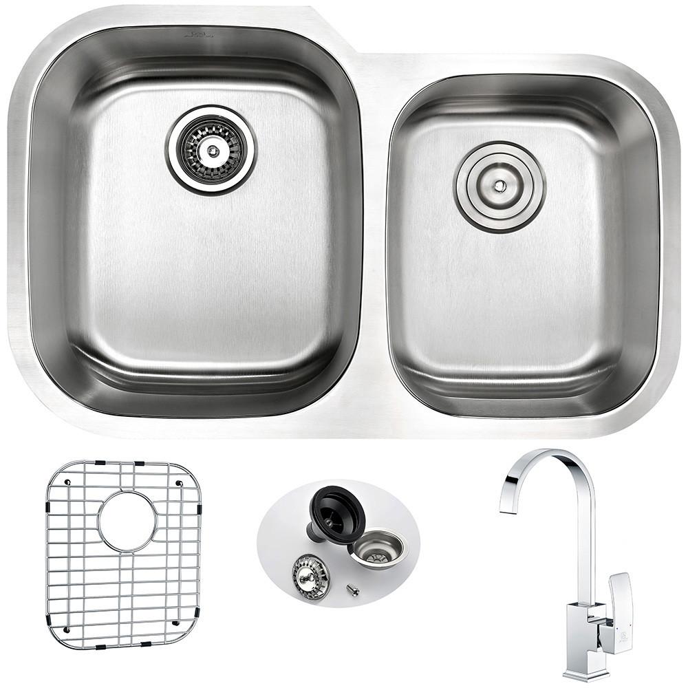 ANZZI MOORE Series KAZ3220-035 Kitchen Sink Kitchen Sink ANZZI
