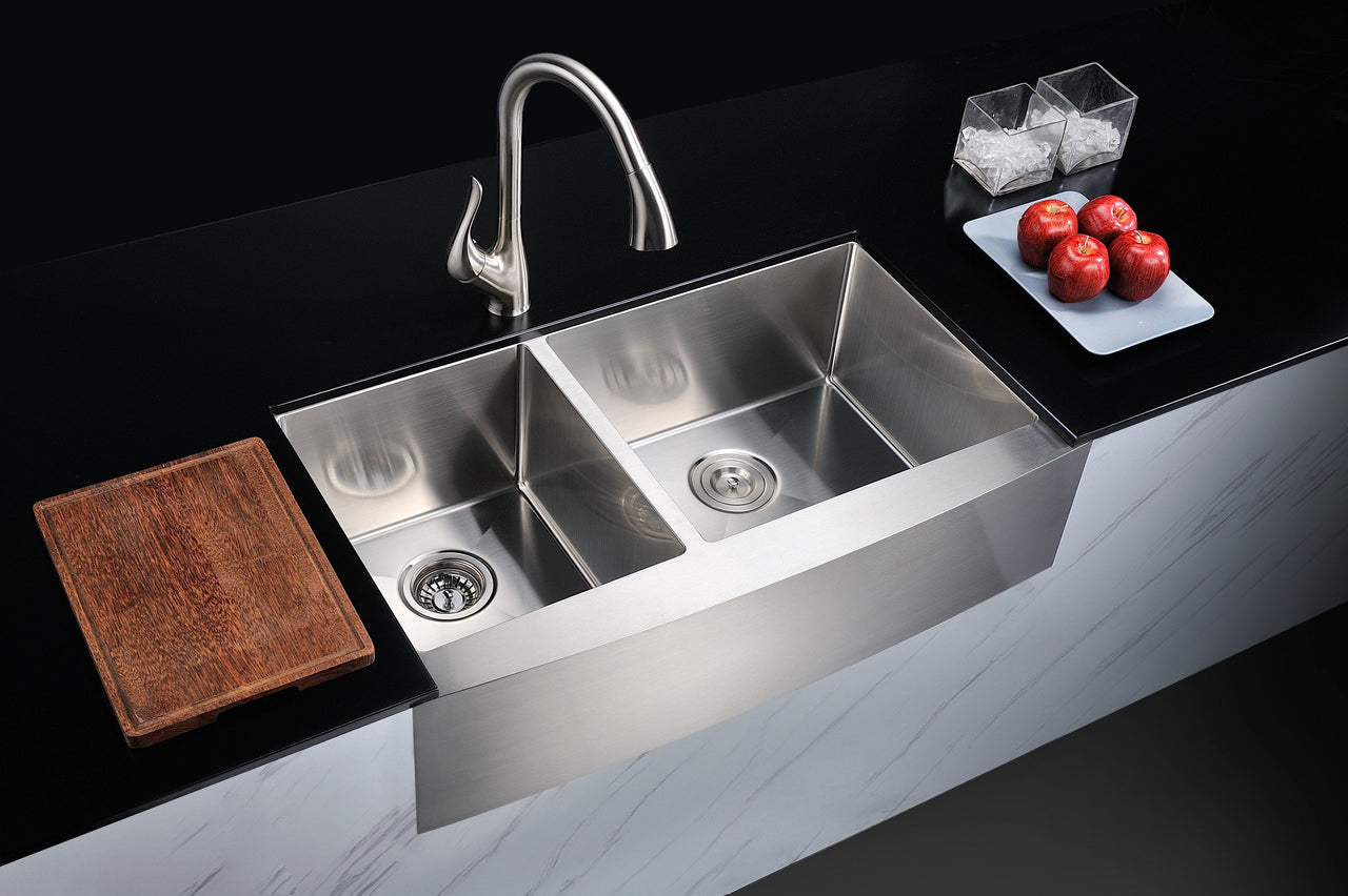 ANZZI ELYSIAN Series K-AZ3320-4C Kitchen Sink Kitchen Sink ANZZI