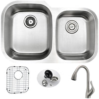 Thumbnail for ANZZI MOORE Series KAZ3220-031B Kitchen Sink Kitchen Sink ANZZI