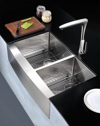 Thumbnail for ANZZI ELYSIAN Series K-AZ3320-4A Kitchen Sink Kitchen Sink ANZZI