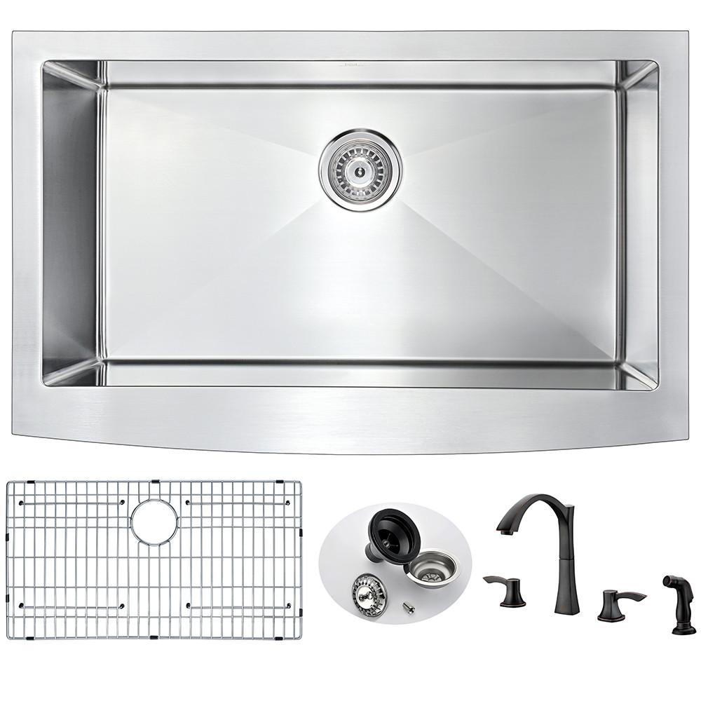 ANZZI ELYSIAN Series K33201A-032O Kitchen Sink Kitchen Sink ANZZI