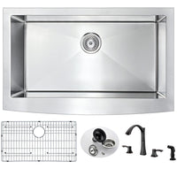 Thumbnail for ANZZI ELYSIAN Series K33201A-032O Kitchen Sink Kitchen Sink ANZZI