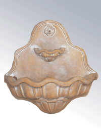 Thumbnail for Tuscany Cast Stone Outdoor Garden Wall Fountain With Spout Fountain Tuscan