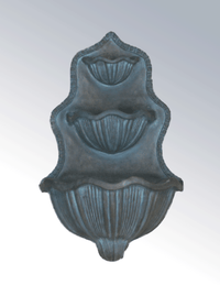 Thumbnail for Vicentina Wall Cast Stone Outdoor Garden Fountain Fountain Tuscan