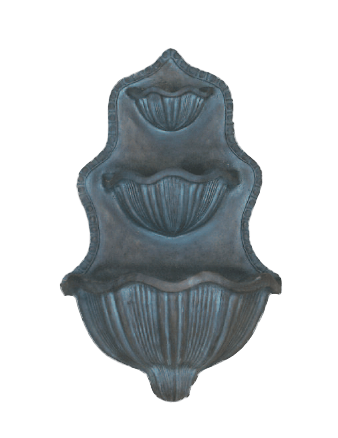 Vicentina Wall Cast Stone Outdoor Garden Fountain Fountain Tuscan